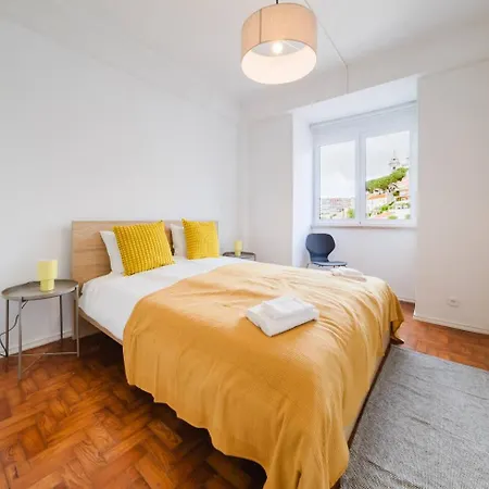 Lägenhet Group-friendly 4br Duplex Castle View Lisboa